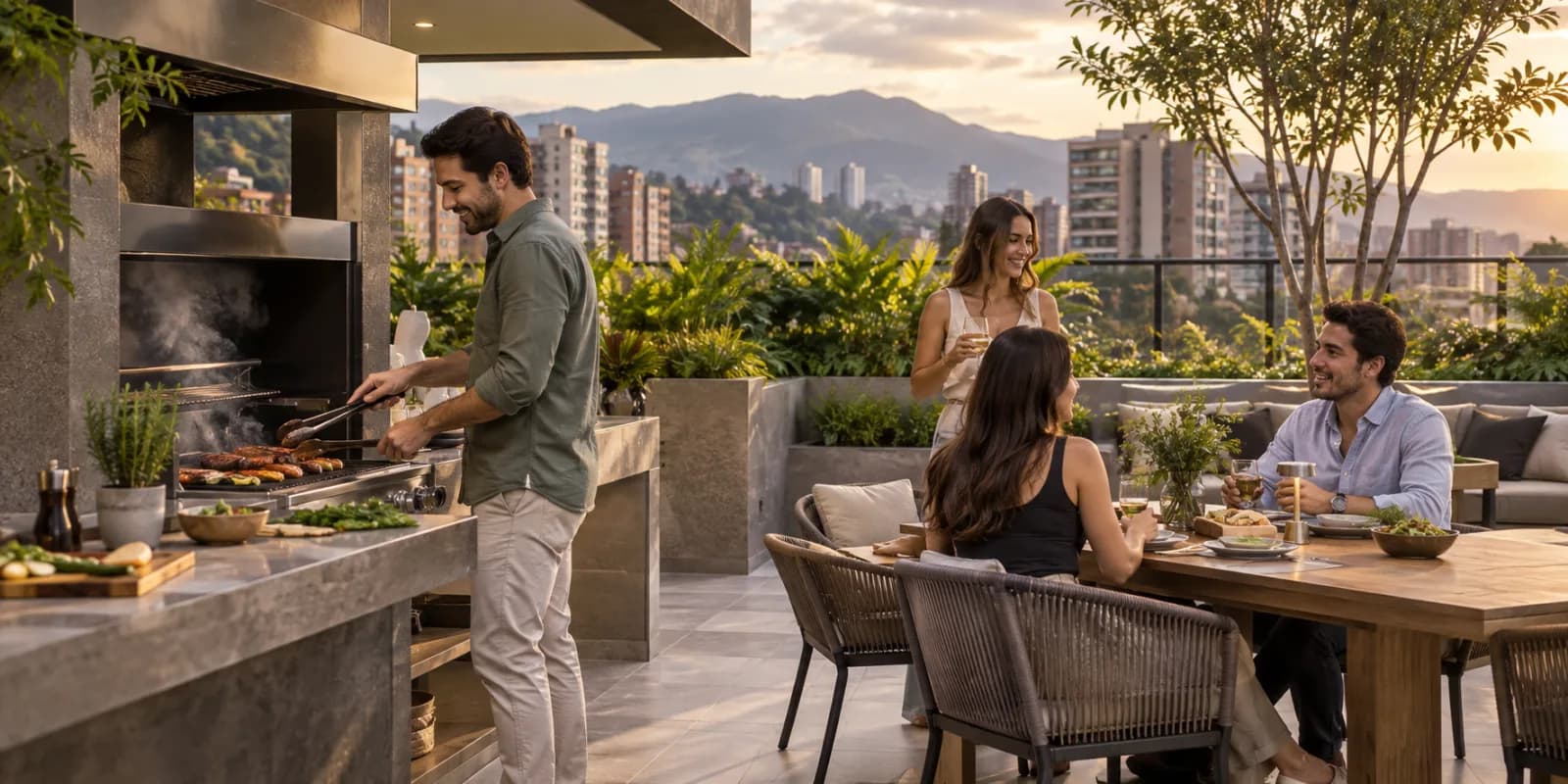 BBQ en Atria