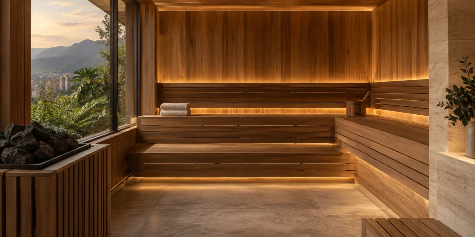 Sauna en Atria